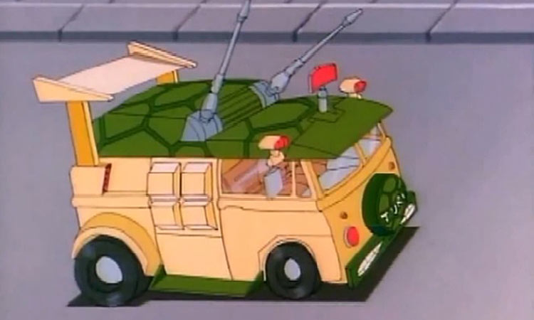 Original Adventuremobiles Tennage Mutant Ninja Turtles Van