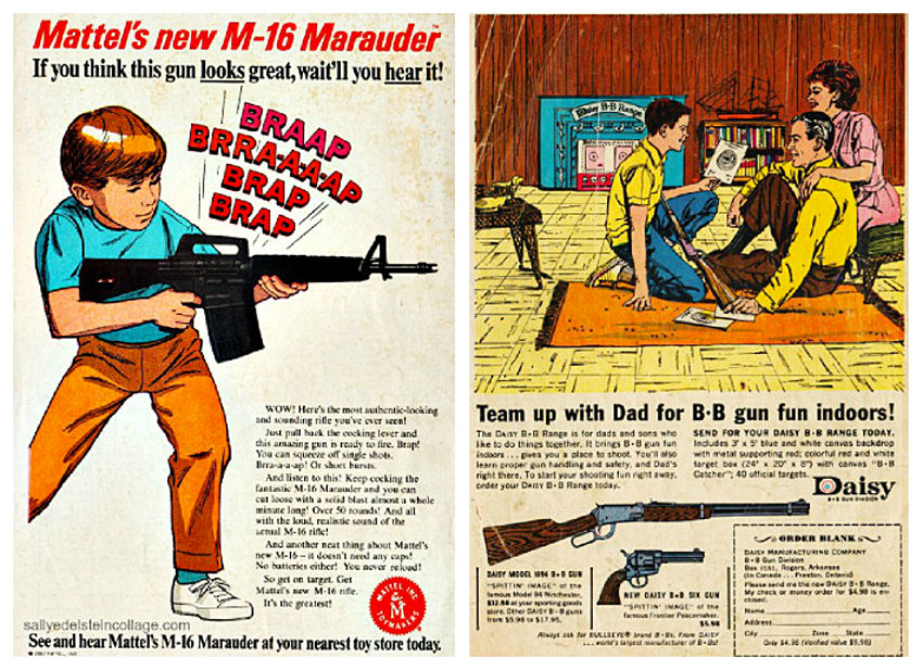 Vintage Toy Gun Ad