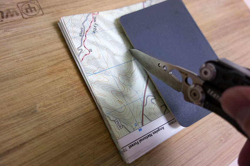 DIY Map Waterproof Notebook