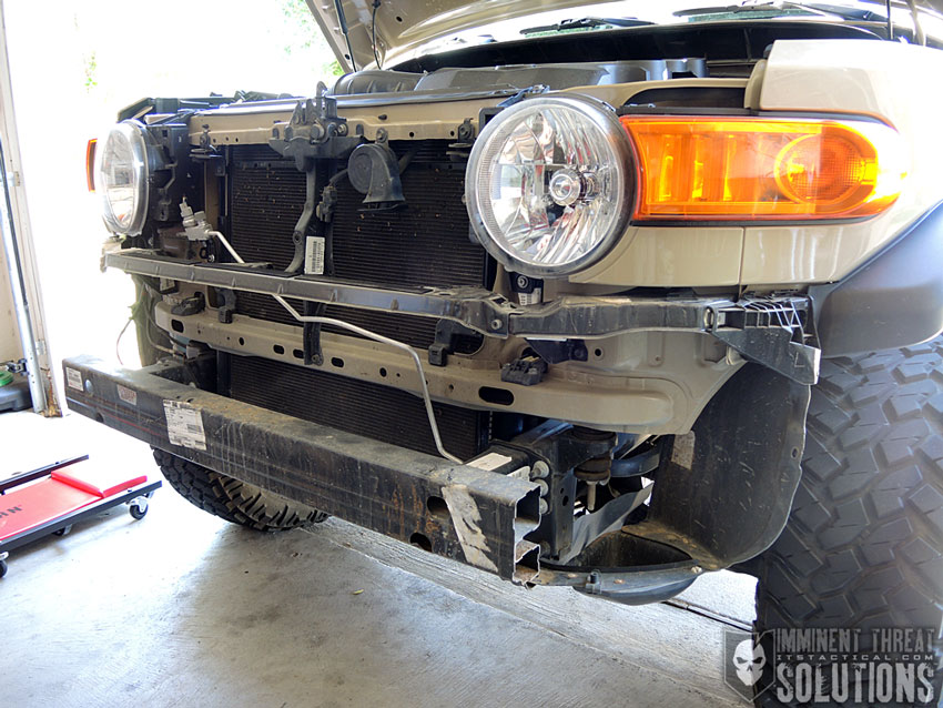 ARB FJ Cruiser Front Bumper Installation