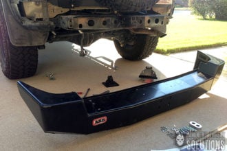 Modifying an FJ Cruiser for Overlanding: ARB Bumper Upgrades