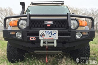 Modifying an FJ Cruiser for Overlanding: ARB Bumper Upgrades