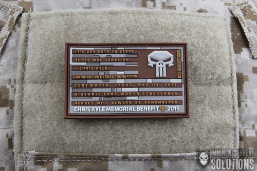 Chris Kyle Rip Sticker **UPDATE** Commemorative Chris Kyle Memorial Benefit PVC Morale Patch ...