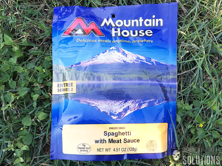 Mountain House Spaghetti with Meat Sauce
