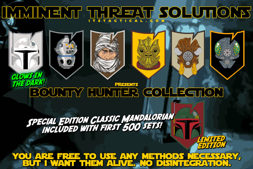 ITS Bounty Hunter Morale Patch Collection