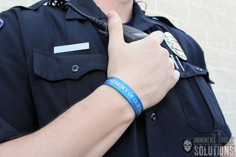 In Memory of Our Fallen New Thin Blue Line ITS Memorial Bracelets ITS Tactical
