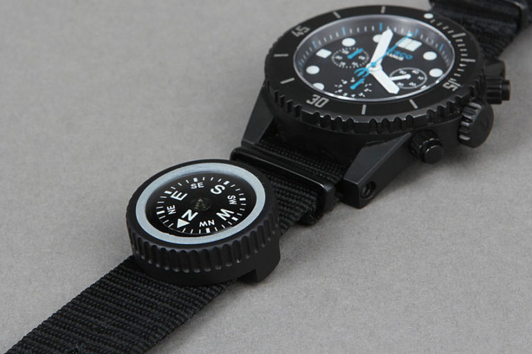 Get Your Bearings New ITS + PDW Expedition Watch Band Compass Kit