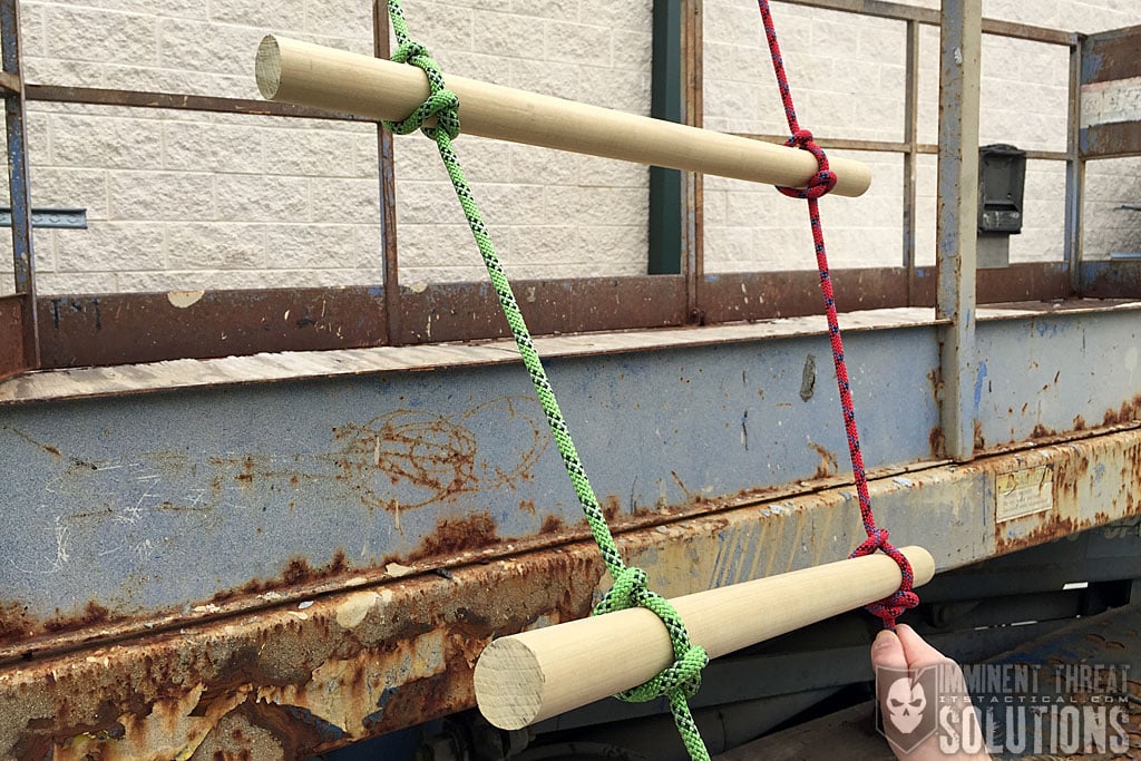 Knot Of The Week Video Create A Field Expedient Rope Ladder With The Ladder Lashing Its Tactical