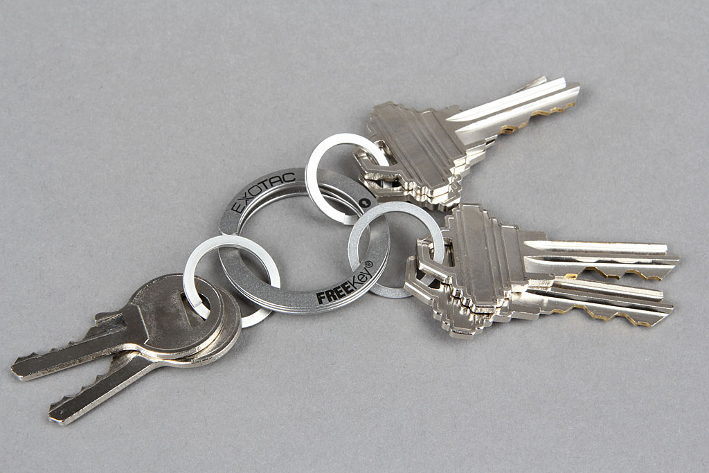 FREEKey System - Press to Open Key Ring – Exotac