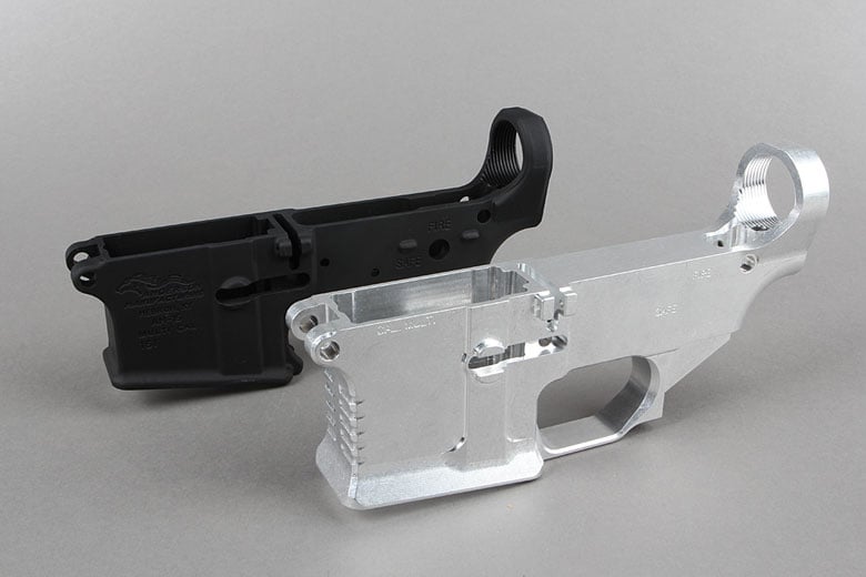 Standard AR-15 Lower and 80% Lower