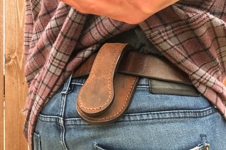 Making Change A LessLethal Coin Purse from Mean Gene Leather ITS