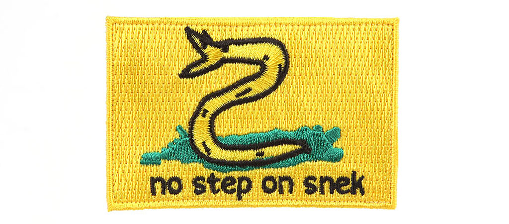 No Step On Snek Morale Patch