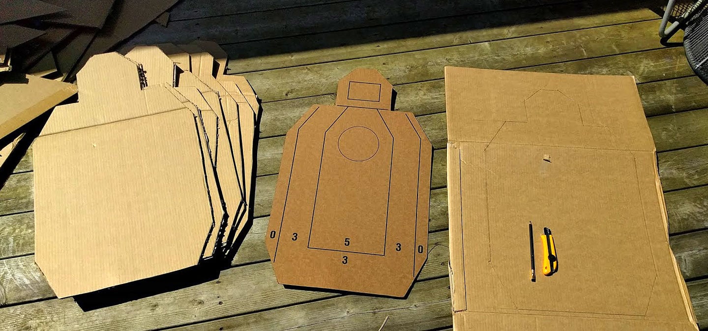 Turn Your Trash Into Treasure with These DIY Cardboard Range Targets - ITS  Tactical