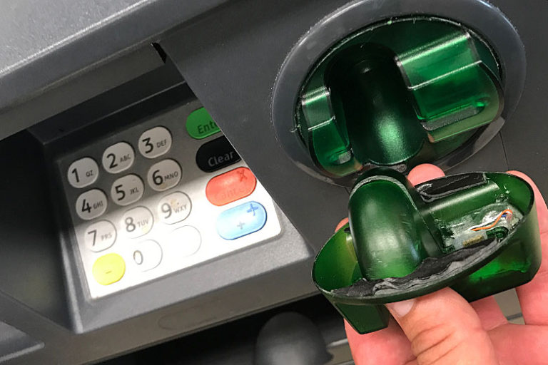 An ATM Skimmer Almost Stole My Credit Card! This is How to Spot Them