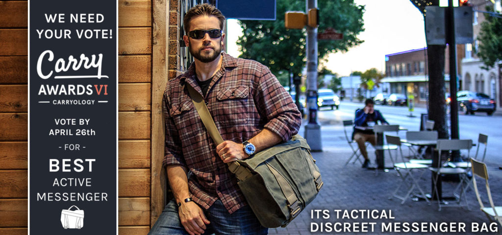 Discreet Messenger Bag Carry Awards Featured