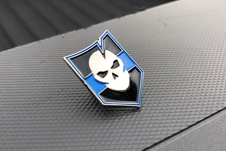 Thin Blue Line Lapel Pin