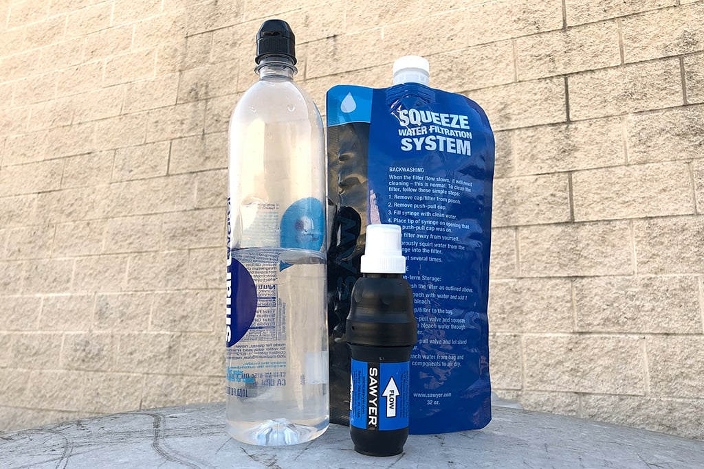 Smart Water Bottle Hydration Sawyer Filter