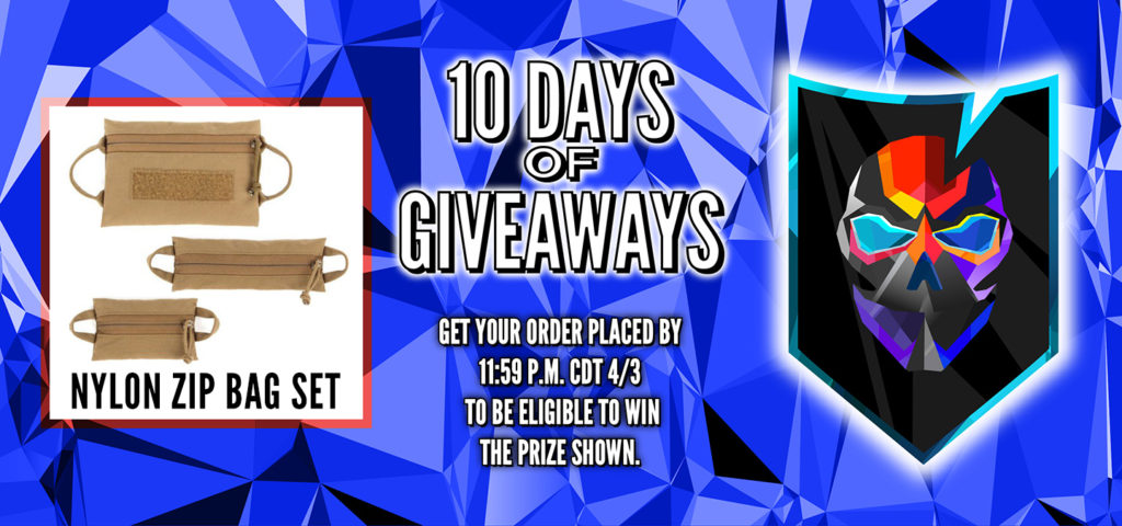 Day 3 10 Days of Giveaways