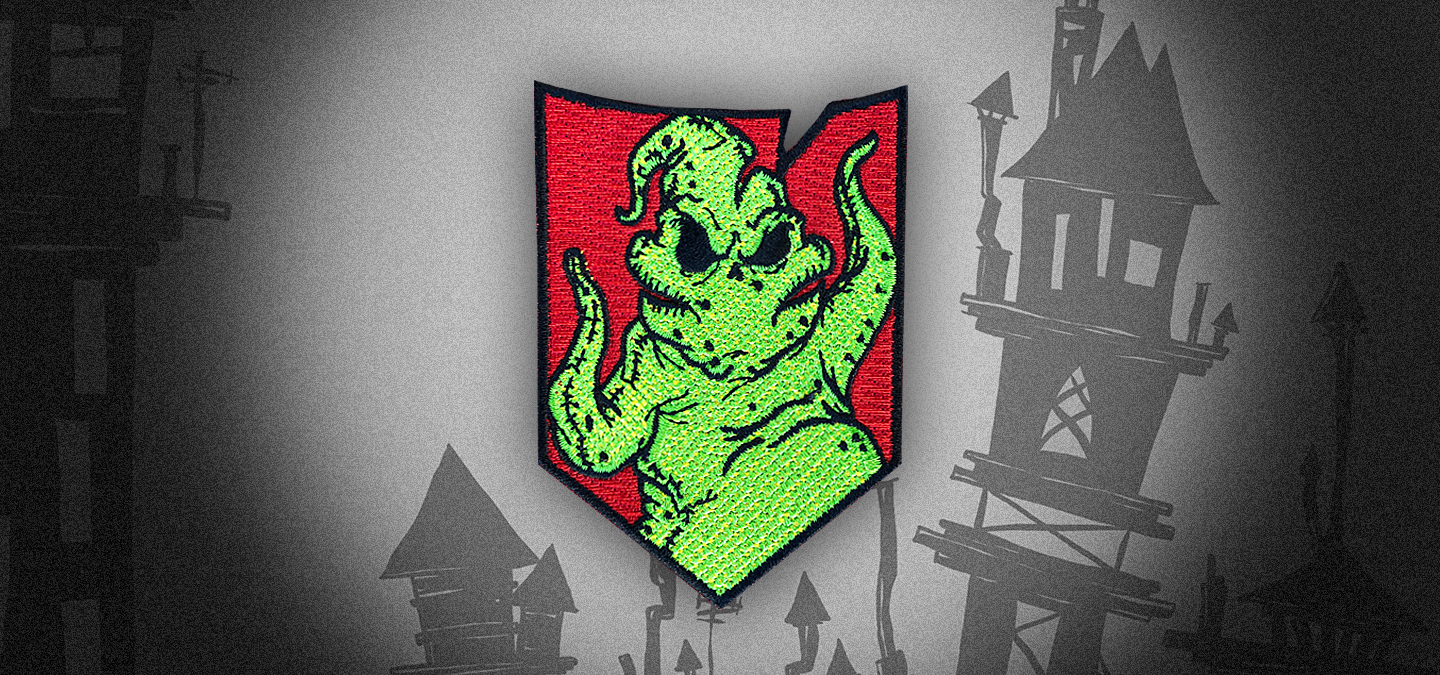 ITS Christmas Nightmare Oogie Boogie Morale Patch Featured