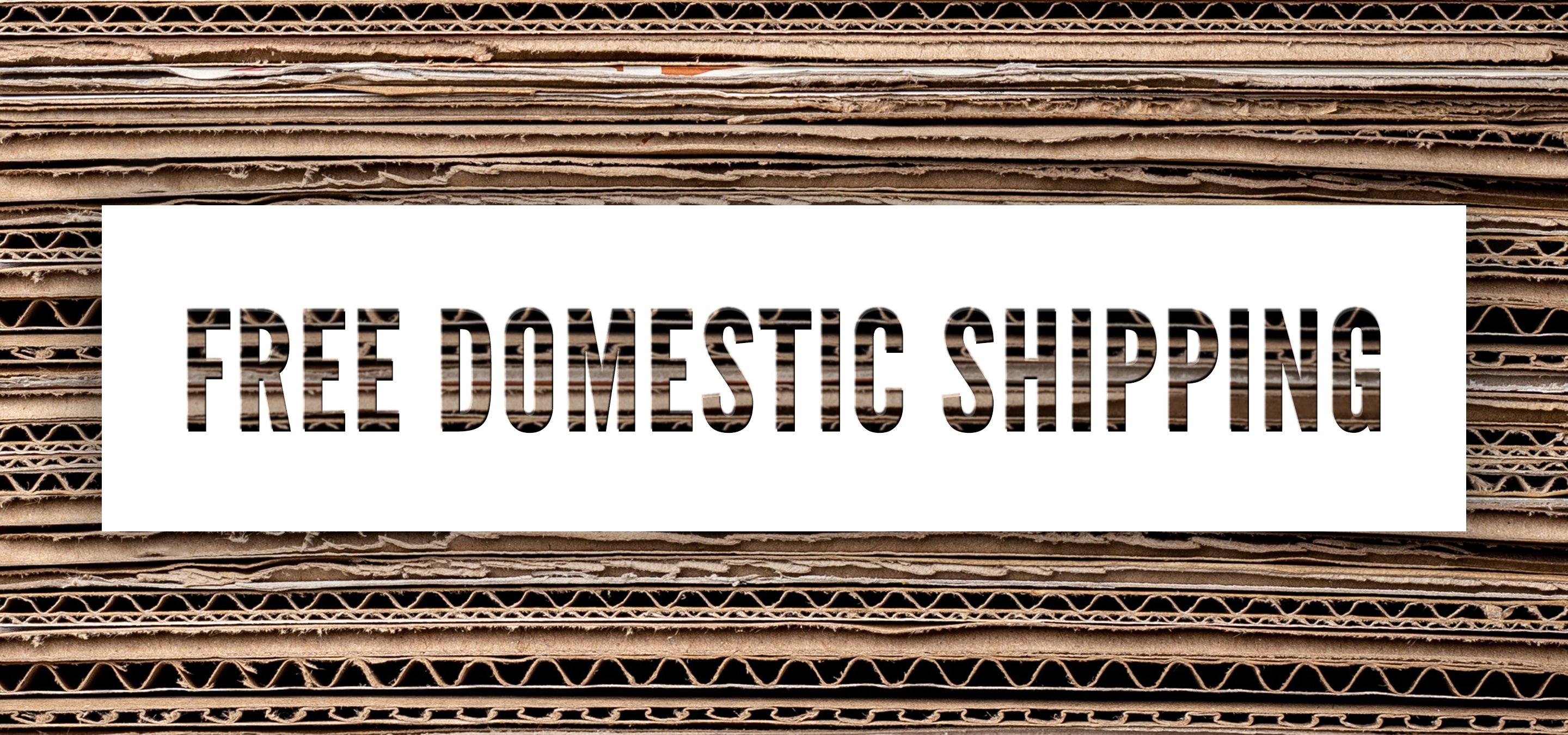 Free Domestic Shipping Featured