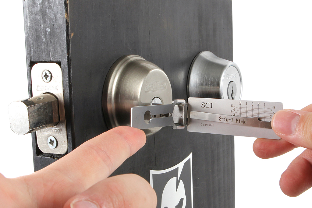 Lishi Tool Opening Deadbolt