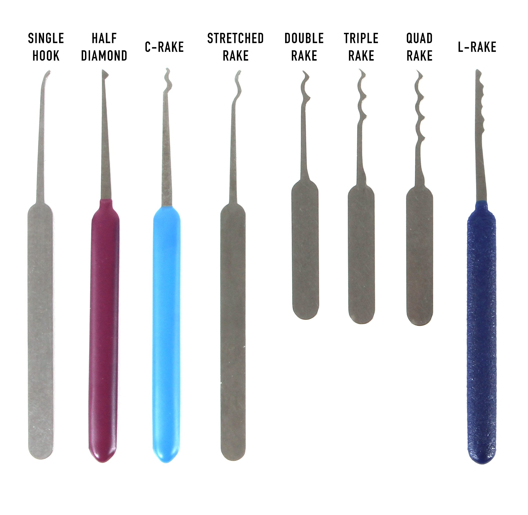 Lock Pick Types - ITS Tactical